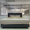 Santa Bedding ชุดผ้าปูที่นอน สีน้ำตาลเข้ม+ผ้านวม สีน้ำตาลอ่อนน้ำตาลเข้ม