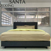 Santa Bedding ชุดผ้าปูที่นอน สีน้ำตาลอ่อน+ผ้านวม สีน้ำตาลอ่อนเหลือง