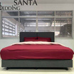 Santa Bedding ชุดผ้าปูที่นอน สีแดง+ผ้านวม สีแดงชมพู