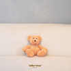 Take Toys Bear ตุ๊กตาหมีขนปุย 11 นิ้ว สี Peach