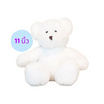 Take Toys Bear ตุ๊กตาหมีขนปุย 11 นิ้ว สี White