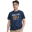 GALLOP เสื้อยืดผ้าคอตตอนพิมพ์ลาย Graphic Tee รุ่น GT9124