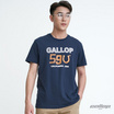 GALLOP เสื้อยืดผ้าคอตตอนพิมพ์ลาย Graphic Tee รุ่น GT9124