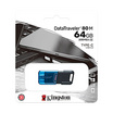 Kingston แฟลชไดร์ฟ DataTraveler 80 DT80 USB Type-C 64 GB