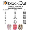 BlackOut FlipperSlingback รองเท้าแตะ