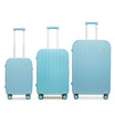 HQ LUGGAGE เซ็ทกระเป๋าเดินทาง 3 ใบ PC ระบบล็อคมาตรฐาน TSA รุ่น 8889 ขนาด 20+24+28 นิ้ว