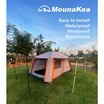 Mounakea Tent Super giant เต็นท์?นอน 4-6คน เต็นท์ 2ชั้น ครีม