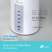 TP-Link เครือข่าย Wifi BE11000 Whole Home Mesh Wi-Fi 7 Deco BE65 2 Pack