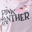 DOSH WOMENS CROPPED TOPS PINK PANTHER เสื้อยืดครอปสั้น ผู้หญิง 9DPPWT1023