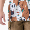 DOSH MENS HAWAII COLLECTION WE BARE BEARS เสื้อเชิ้ตฮาวาย รุ่น DBBMS5003