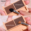 Sivanna Colors พาเลทเขียนคิ้ว Two Tone Eyebrow HF627 1.8+1.8 กรัม