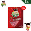 จี๊ดจ๊าด สตรอว์เบอร์รี่แซ่บบ๊วย 30 กรัม (แพ็ก 6 ชิ้น)