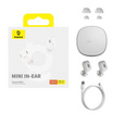 Baseus หูฟังบลูทูธแบบ True Wireless รุ่น WM01