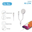 Go-Des 3 in 1 ที่ชาร์จไร้สาย รุ่น GD-UC601