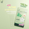 BK Acne Star Patch แผ่นดูดซับสิว (6ซอง)