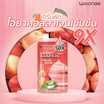 Woonae เซรั่มพีชไฮยาคอลลาเจน Peach Collagen Hya 9X Power Serum 50 กรัม (6ซอง)