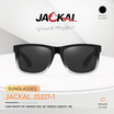 JACKAL Polarized Sunglasses Black Lens แว่นกันแดด เลนส์โพลาไรซ์ เลนส์สีดำ รุ่น JS227