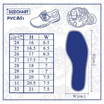Popteen รองเท้านักเรียนอนุบาล รุ่น Man (222) สีดำ