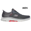 Skechers สเก็ตเชอร์ส รองเท้าผู้ชาย Men GOwalk 7 GOwalk Shoes - 216550-CCRD Air-Cooled Memory Foam