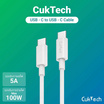 Cuktech สายชาร์จ Type-C to C KLC-5497