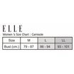 ELLE บังทรงผ้าไมโครไฟเบอร์ เสริมฟองน้ำ ตะขอหลัง รุ่น QV1125