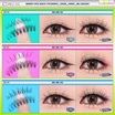 COSLUXE ขนตาปลอม Winky Eyes Dolly Eyelashes NO.DA-02 (5คู่)