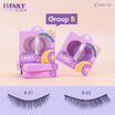 COSLUXE ขนตาปลอม Winky Eyes Eyelashes NO.B-01 (1 คู่ + กาว 1 มล.)