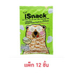 ไอสแน็ค บะหมี่กรอบปรุง รสซาวครีมและหัวหอม 30 กรัม (แพ็ก 12 ชิ้น)