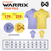 Warrix เสื้อโปโลสีเหลือง PIQUE POLO