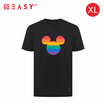 GQ จีคิว เสื้อดิสนีย์ ลาย Pride Month สีดำ