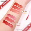 Sivanna ลิปสติก Velvet Mist Lip Glaze HF5082 2.6 กรัม (เซ็ท 3 ชิ้น)