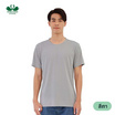 ห่านคู่ เสื้อยืดคอกลม รุ่น Active Dry แห้งไว นุ่มสบาย ไม่ต้องรีด สีเทา