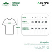 ห่านคู่ เสื้อยืดคอกลม รุ่น Active Dry แห้งไว นุ่มสบาย ไม่ต้องรีด สีน้ำเงิน