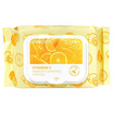 Sivanna กระดาษเปียกเช็ดเครื่องสำอาง Colors Vitamin C Makeup Cleansing Cotton 120แผ่น