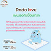 DODOLOVEแผ่นรองกันเปื้อน แผ่นรองเปลี่ยนผ้าอ้อม