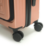 HQ LUGGAGE กระเป๋าเดินทาง ABS เปิดด้านหน้า 4 ล้อคู่ 360 รุ่น 8862B