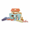 Tender Leaf Toys ของเล่นไม้ เรือโนอาห์น้อย Little Noah's Ark