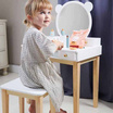 Tender Leaf Toys เฟอร์นิเจอร์เด็ก-ไม้ โต๊ะแต่งตัวคุณหนู Forest Dressing Table