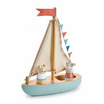 Tender Leaf Toys ของเล่นไม้ เรือใบของสองเพื่อนซี้ Sailaway Boat