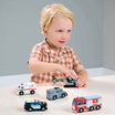 Tender Leaf Toys ของเล่นไม้ รถของเล่น ชุดยานพาหนะฉุกเฉิน Emergency Vehicles