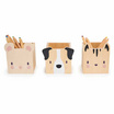 Tender Leaf Toys เฟอร์นิเจอร์เด็ก-ไม้ กล่องดินสอลายสัตว์น้อย Pet Pencil Holders