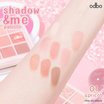 Odbo พาเลทอายแชโดว์ Shadow&Me Palette OD2014 6.5 กรัม