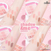 Odbo พาเลทอายแชโดว์ Shadow&Me Palette OD2014 6.5 กรัม