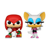 Funko POP! (77477) - Knuckles & Rouge Games: Sonic The Hedgehog (Pack 2)