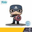 Funko POP! (70101) - Captain America Metallic ver. (Exclusive) POP! Marvel: Civil War