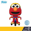 Funko POP! (76781) - Elmo on Trike Flocked ver. (309)(Exclusive) POP Rides: Sesame