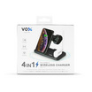 VOX ที่ชาร์จไร้สาย 4 in 1 รุ่น W400