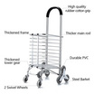 MEDILA รถเข็นจ่ายตลาด รถเข็นอเนกประสงค์ 8 ล้อ รุ่น TROLLEY0011