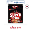 นงชิม ชินเรด รสเผ็ดมาก 120 กรัม (แพ็ก 5 ซอง)