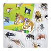 หนังสือ ชุด Wild Animals ดึงออก-แปะติด (ภาพจริง)